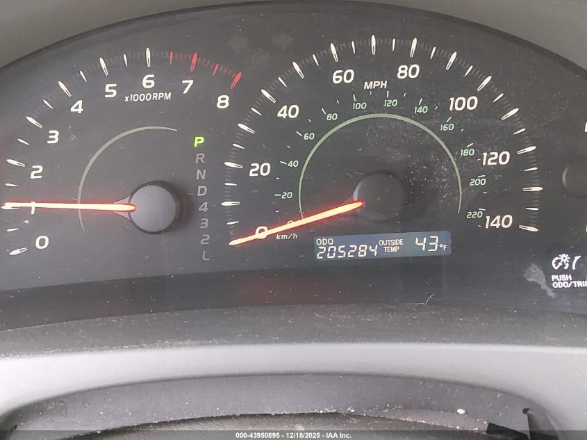 2008 Toyota Camry Le VIN: 4T1BE46K08U257704 Lot: 43950895