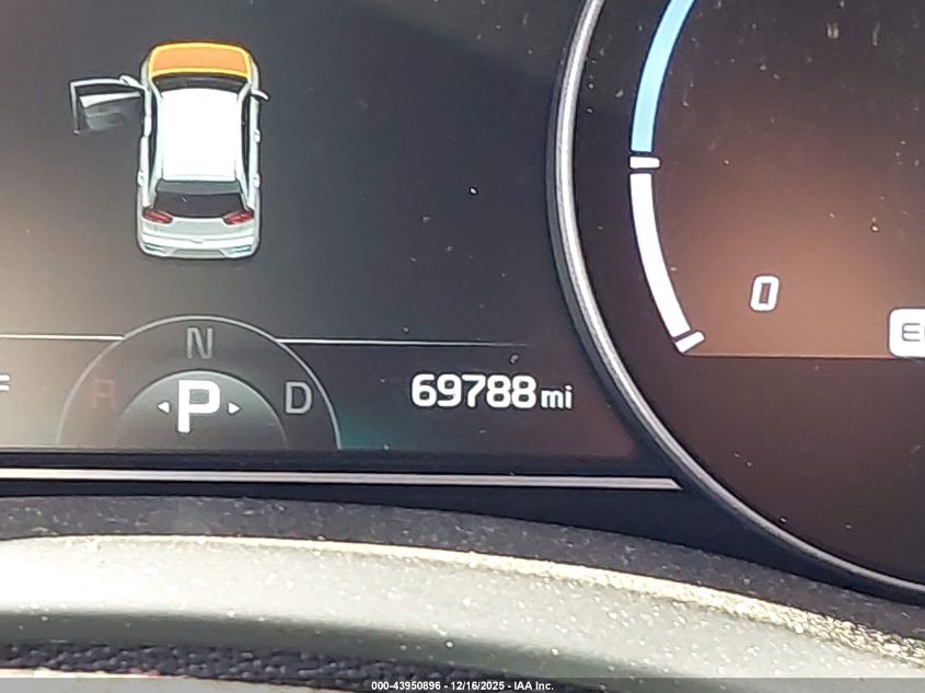 2019 Kia Niro Ev Ex VIN: KNDCC3LG1K5017202 Lot: 43950896