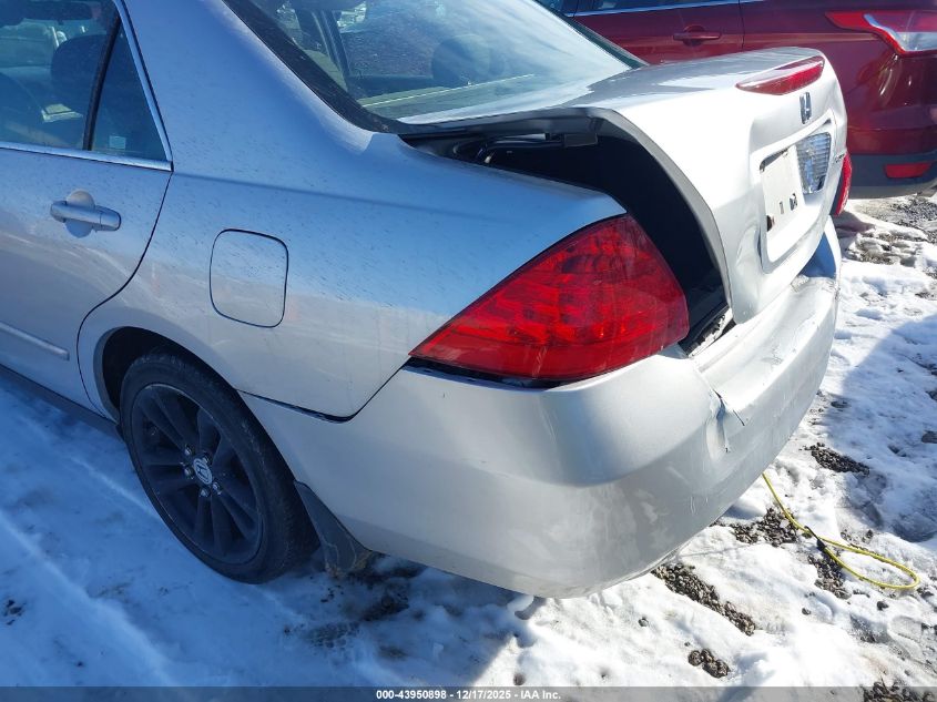 2007 Honda Accord 2.4 Lx VIN: 3HGCM56487G708383 Lot: 43950898