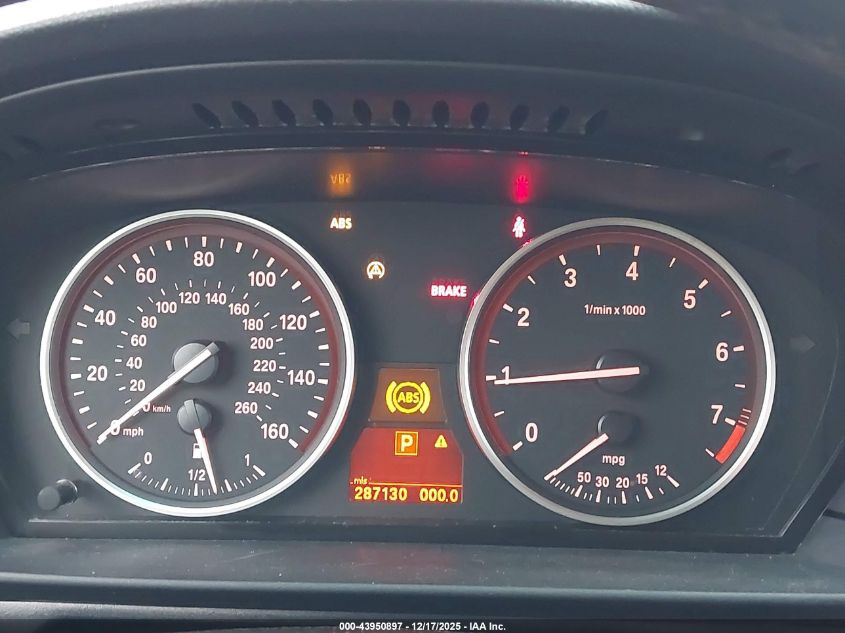 2008 BMW 535I VIN: WBANW13518CZ80444 Lot: 43950897