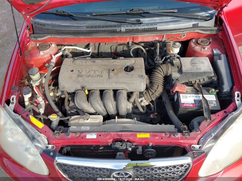 2008 Toyota Corolla S VIN: 2T1BR32E88C919433 Lot: 43950904