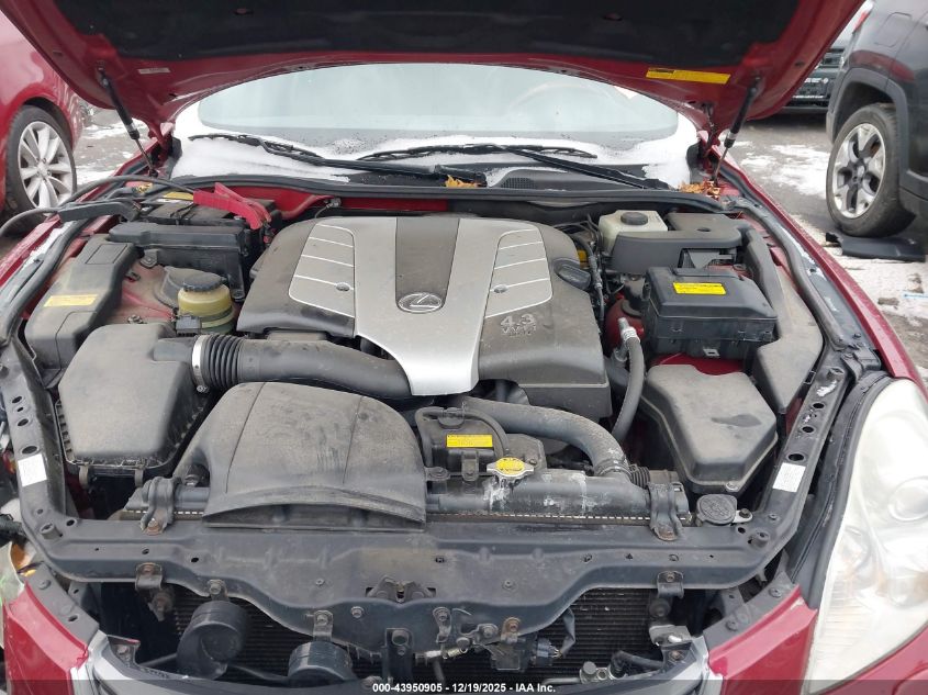 2006 Lexus Sc 430 VIN: JTHFN48Y469003175 Lot: 43950905