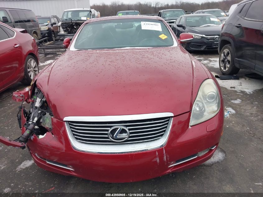 2006 Lexus Sc 430 VIN: JTHFN48Y469003175 Lot: 43950905