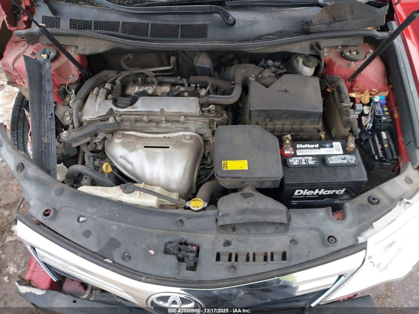 2012 Toyota Camry Le VIN: 4T1BF1FK0CU586939 Lot: 43950908