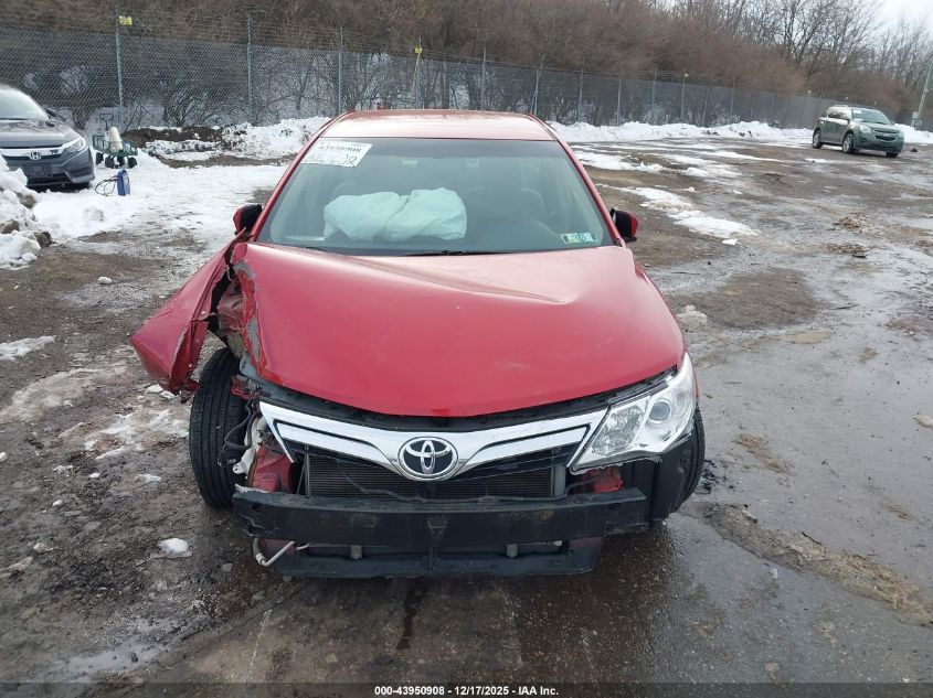 2012 Toyota Camry Le VIN: 4T1BF1FK0CU586939 Lot: 43950908