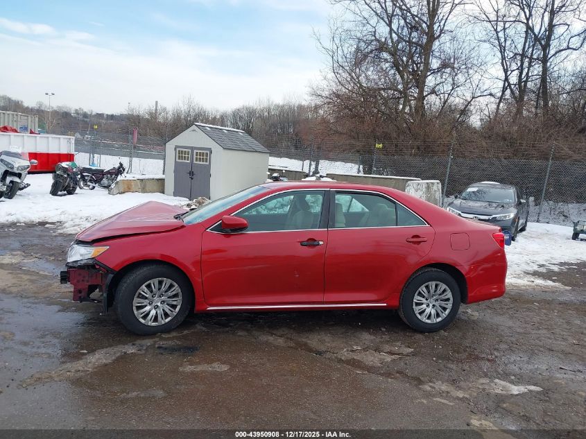 2012 Toyota Camry Le VIN: 4T1BF1FK0CU586939 Lot: 43950908