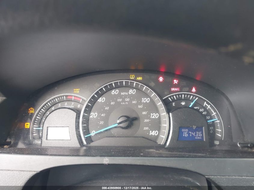 2012 Toyota Camry Le VIN: 4T1BF1FK0CU586939 Lot: 43950908