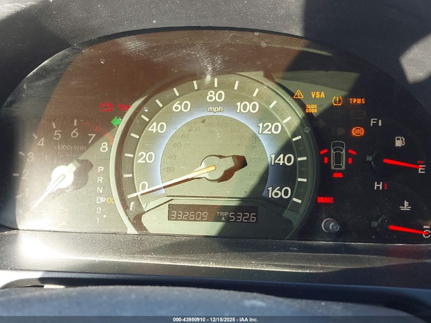 2008 Honda Odyssey Ex VIN: 5FNRL38418B029558 Lot: 43950910