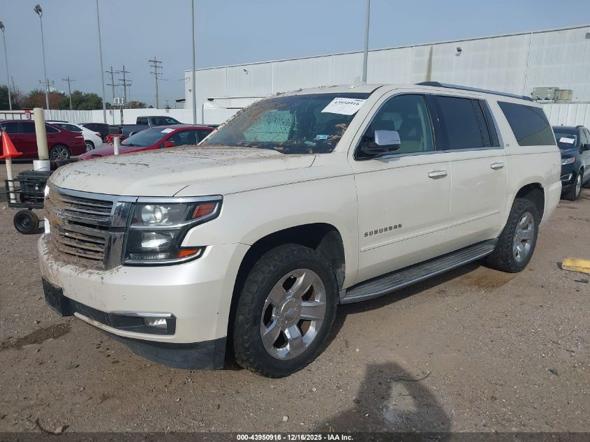 2015 Chevrolet Suburban 1500 Ltz VIN: 1GNSCKKC7FR506147 Lot: 43950916