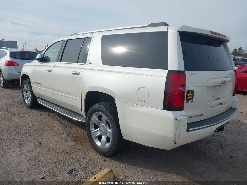 2015 Chevrolet Suburban 1500 Ltz VIN: 1GNSCKKC7FR506147 Lot: 43950916