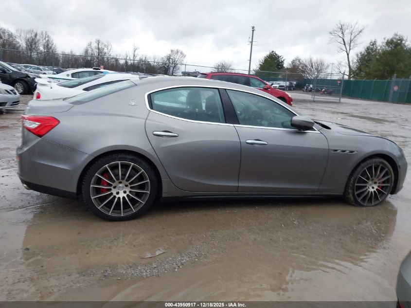 2017 Maserati Ghibli S Q4 VIN: ZAM57RTS4H1226613 Lot: 43950917