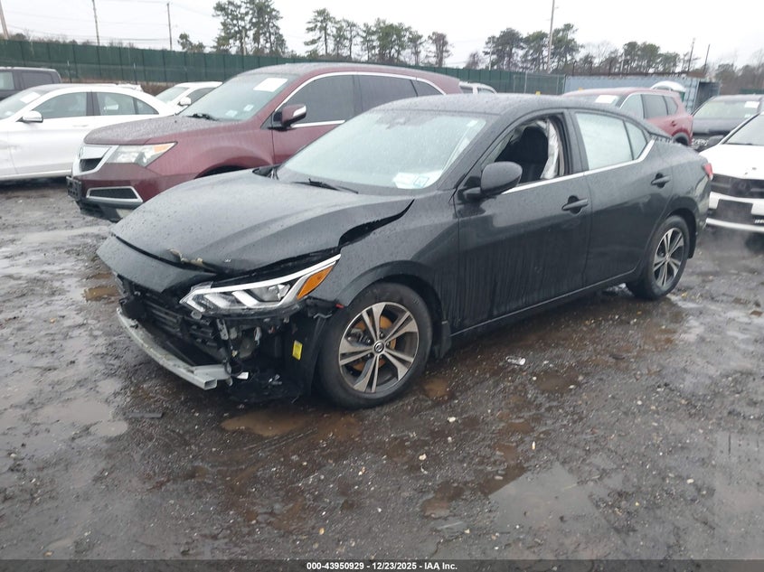 2022 Nissan Sentra Sv Xtronic Cvt
