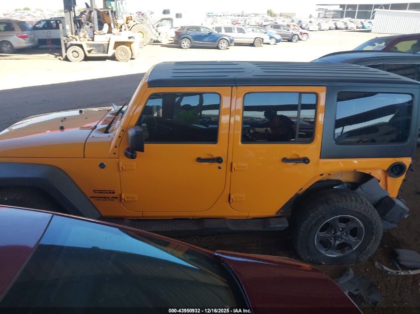 2012 Jeep Wrangler Unlimited Sport VIN: 1C4BJWDG4CL232748 Lot: 43950932