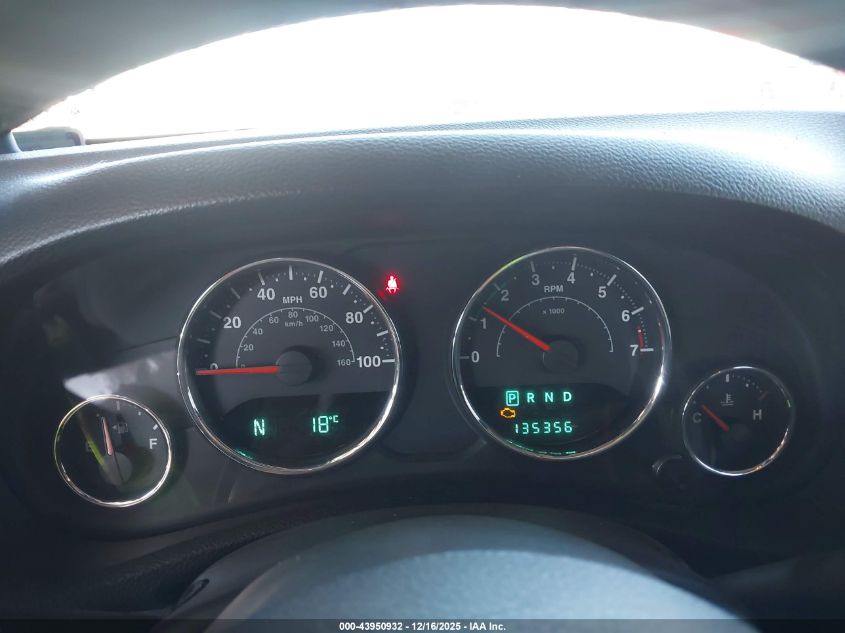 2012 Jeep Wrangler Unlimited Sport VIN: 1C4BJWDG4CL232748 Lot: 43950932