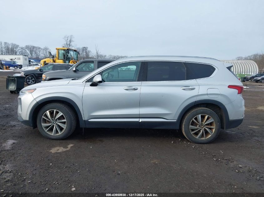 2020 Hyundai Santa Fe Sel VIN: 5NMS3CAD7LH143373 Lot: 43950938