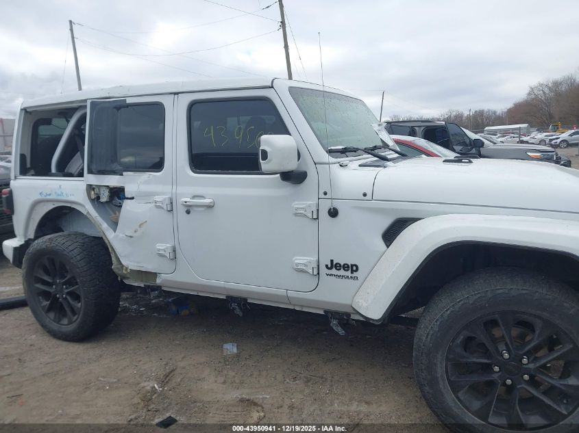 2021 Jeep Wrangler Unlimited High Altitude 4X4 VIN: 1C4HJXEG5MW600272 Lot: 43950941