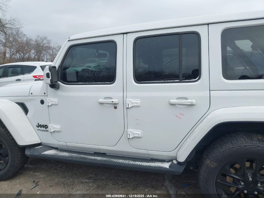 2021 Jeep Wrangler Unlimited High Altitude 4X4 VIN: 1C4HJXEG5MW600272 Lot: 43950941