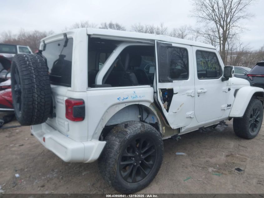 2021 Jeep Wrangler Unlimited High Altitude 4X4 VIN: 1C4HJXEG5MW600272 Lot: 43950941