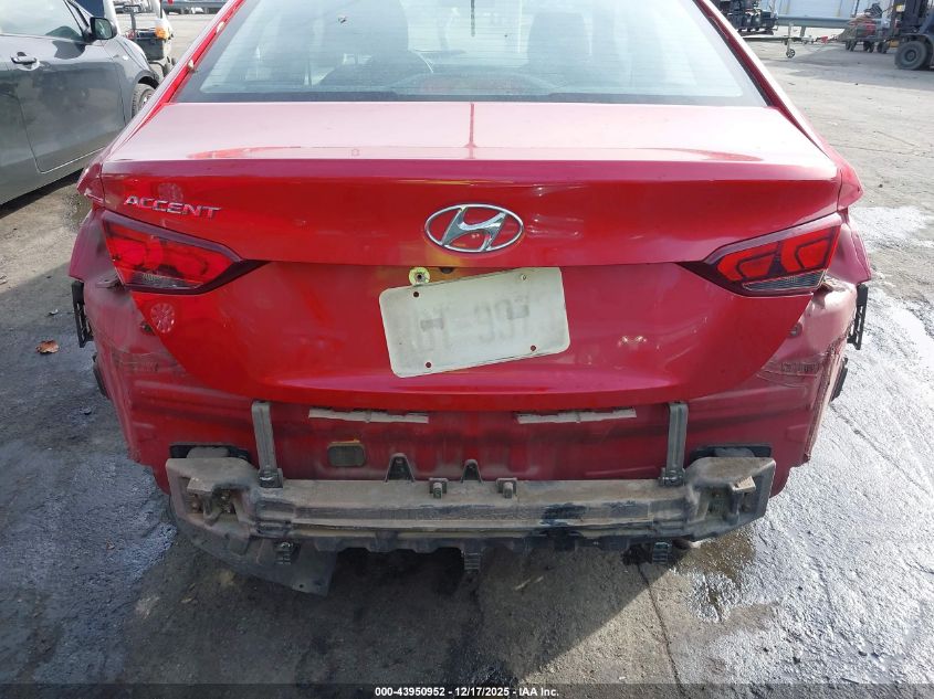 2018 Hyundai Accent Se VIN: 3KPC24A39JE022028 Lot: 43950952