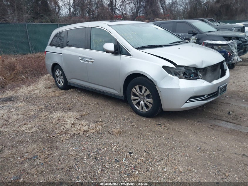 5FNRL5H61EB043145 2014 Honda Odyssey Ex-L auction photo 1