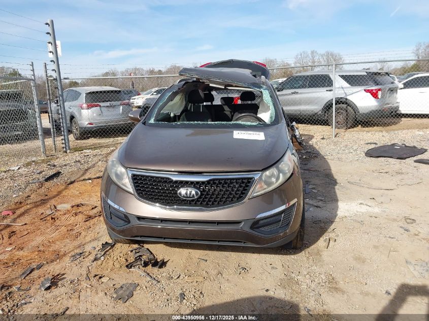 2014 Kia Sportage Lx VIN: KNDPB3AC1E7656953 Lot: 43950956