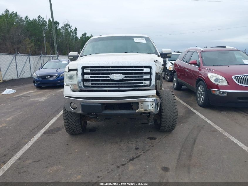 2013 Ford F-150 Lariat VIN: 1FTFW1E6XDFC02634 Lot: 43950959