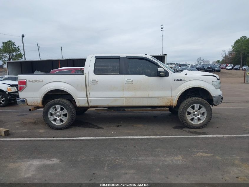 2013 Ford F-150 Lariat VIN: 1FTFW1E6XDFC02634 Lot: 43950959