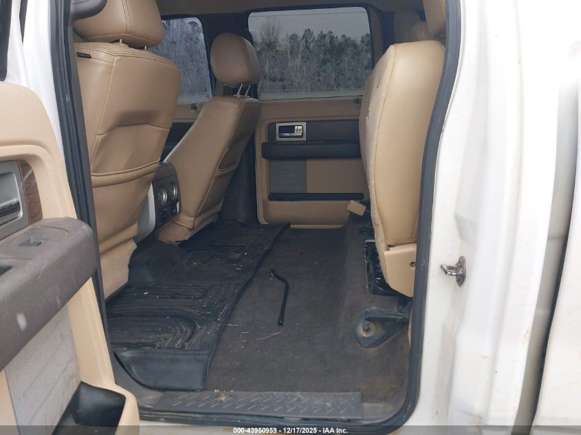 2013 Ford F-150 Lariat VIN: 1FTFW1E6XDFC02634 Lot: 43950959