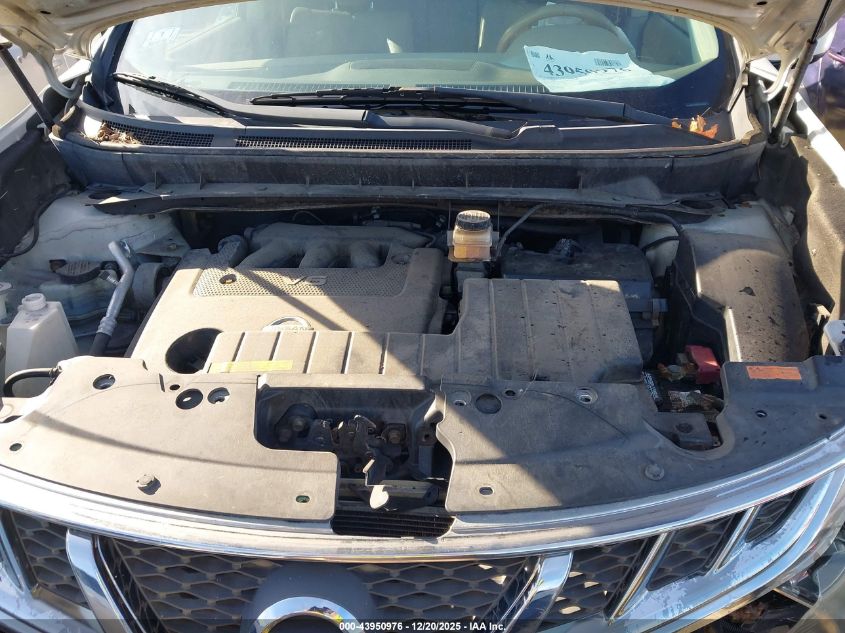 2011 Nissan Murano Le VIN: JN8AZ1MW2BW162585 Lot: 43950976