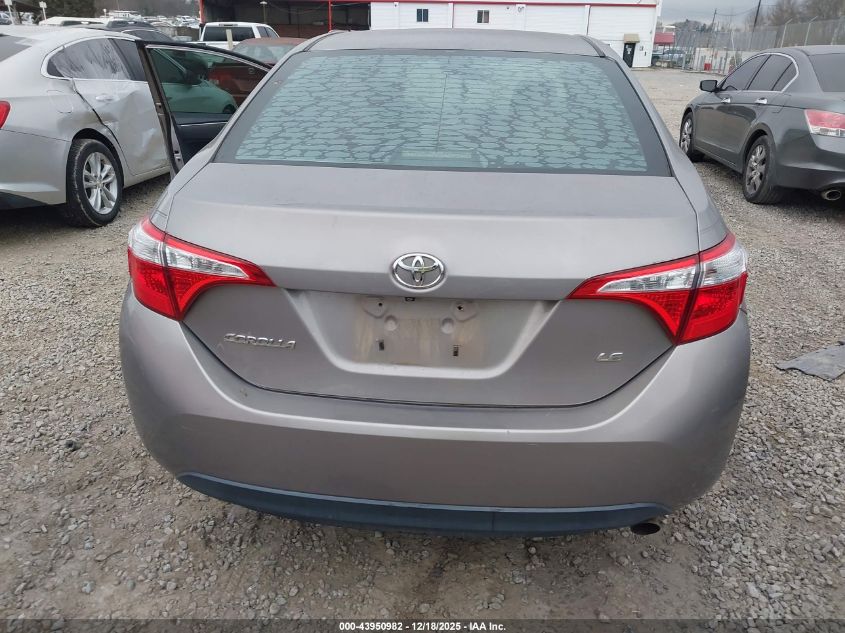 2015 Toyota Corolla Le VIN: 2T1BURHE9FC234959 Lot: 43950982