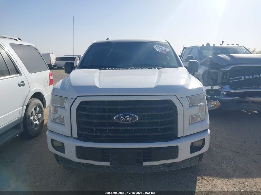 2017 Ford F-150 Xl VIN: 1FTEW1EF4HKE48992 Lot: 43950986