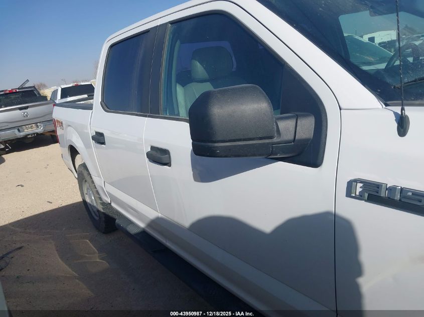 2018 Ford F-150 Xl VIN: 1FTEW1E59JKD80525 Lot: 43950987