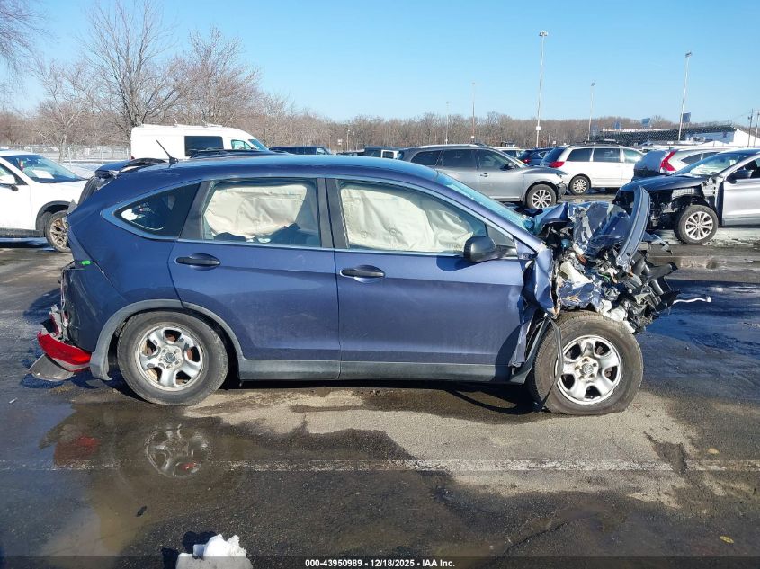 2013 Honda Cr-V Lx VIN: 2HKRM4H39DH639018 Lot: 43950989