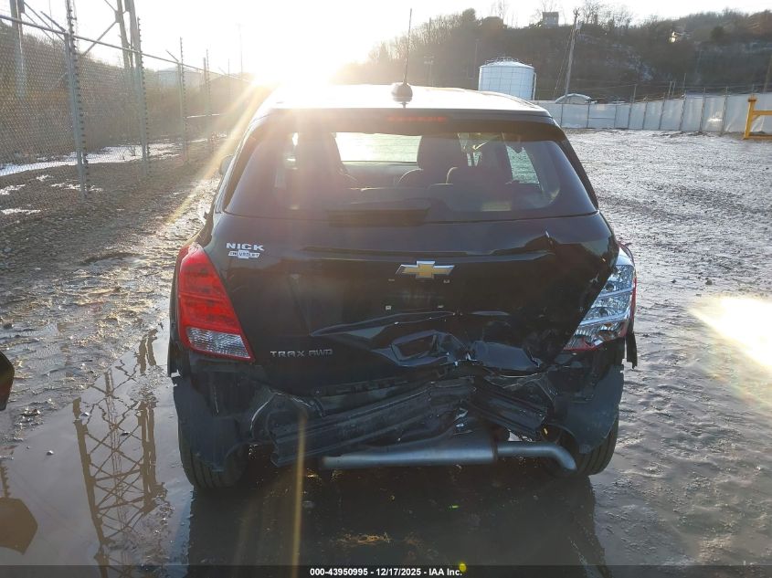2017 Chevrolet Trax Ls VIN: 3GNCJNSB9HL279556 Lot: 43950995