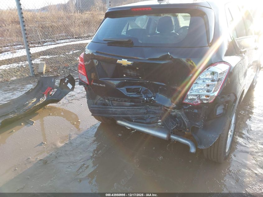 2017 Chevrolet Trax Ls VIN: 3GNCJNSB9HL279556 Lot: 43950995