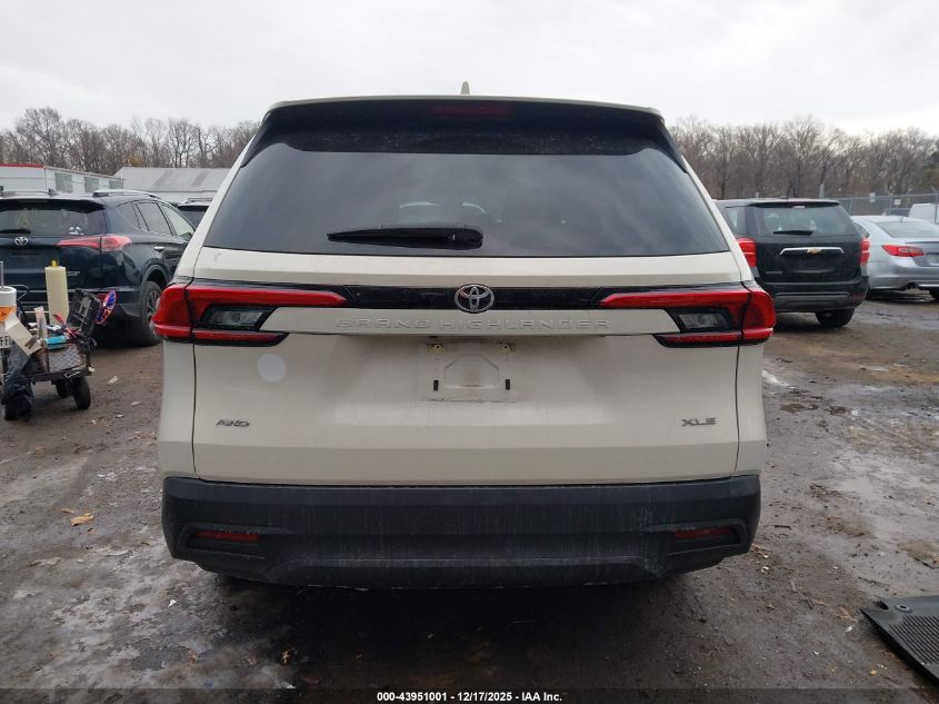 2024 Toyota Grand Highlander Xle VIN: 5TDAAAB54RS042178 Lot: 43951001