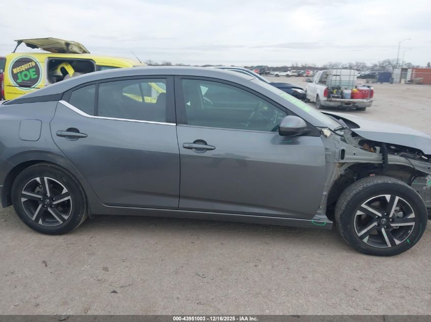 2025 Nissan Sentra Sv VIN: 3N1AB8CV9SY206045 Lot: 43951003