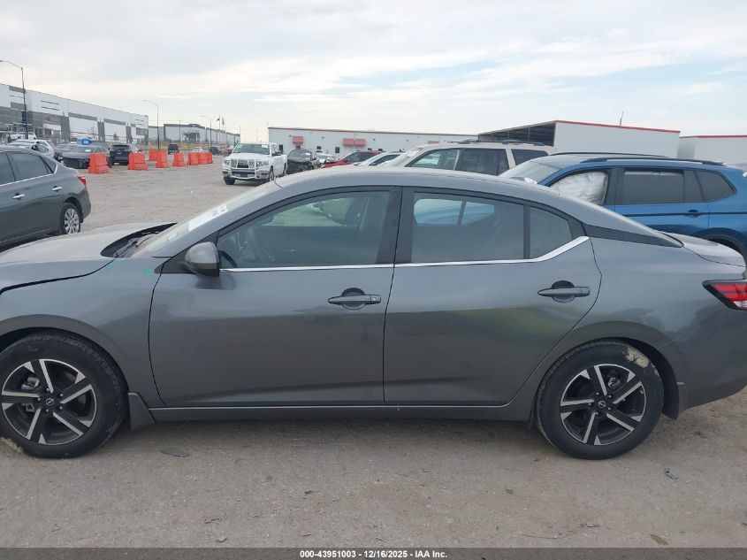 2025 Nissan Sentra Sv VIN: 3N1AB8CV9SY206045 Lot: 43951003