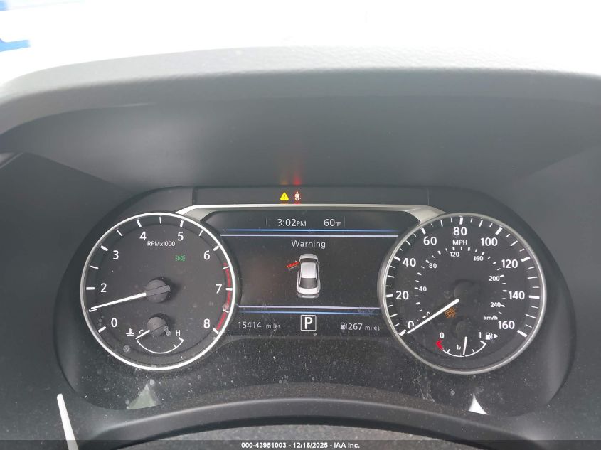 2025 Nissan Sentra Sv VIN: 3N1AB8CV9SY206045 Lot: 43951003