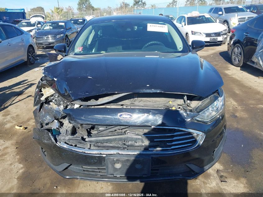 2019 Ford Fusion Hybrid Se VIN: 3FA6P0LU9KR271569 Lot: 43951005