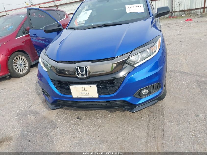 2022 Honda Hr-V 2Wd Sport VIN: 3CZRU5H11NM734005 Lot: 43951014