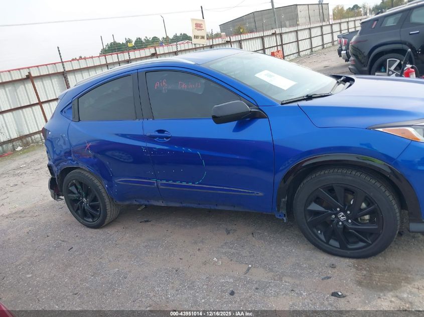 2022 Honda Hr-V 2Wd Sport VIN: 3CZRU5H11NM734005 Lot: 43951014