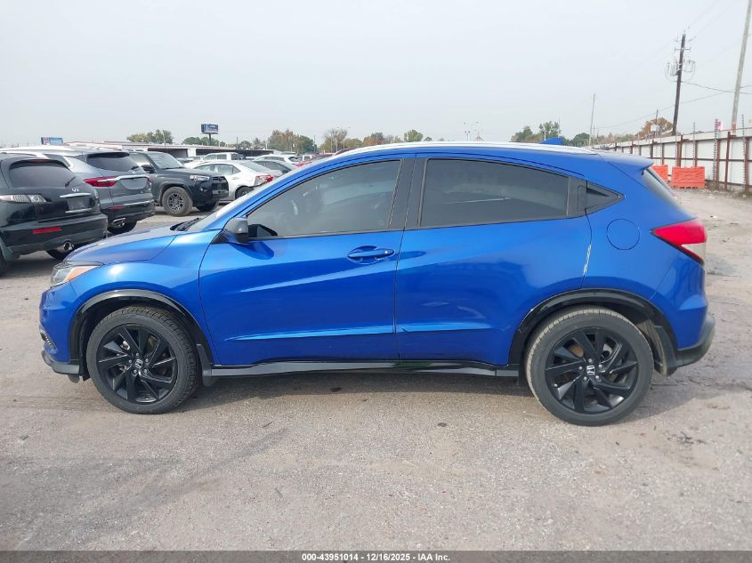 2022 Honda Hr-V 2Wd Sport VIN: 3CZRU5H11NM734005 Lot: 43951014