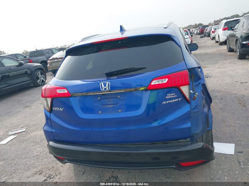 2022 Honda Hr-V 2Wd Sport VIN: 3CZRU5H11NM734005 Lot: 43951014