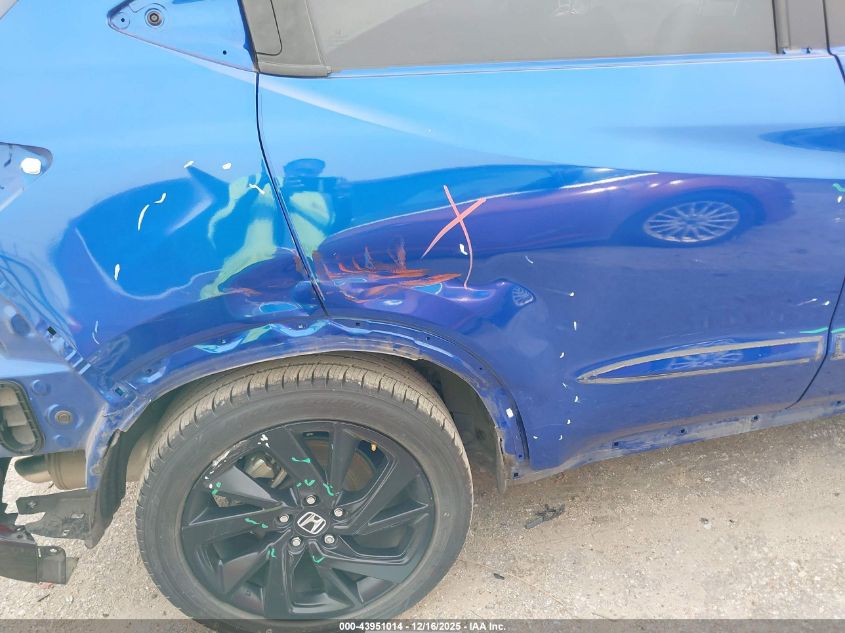 2022 Honda Hr-V 2Wd Sport VIN: 3CZRU5H11NM734005 Lot: 43951014