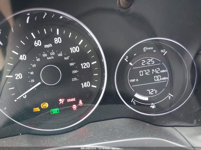 2022 Honda Hr-V 2Wd Sport VIN: 3CZRU5H11NM734005 Lot: 43951014