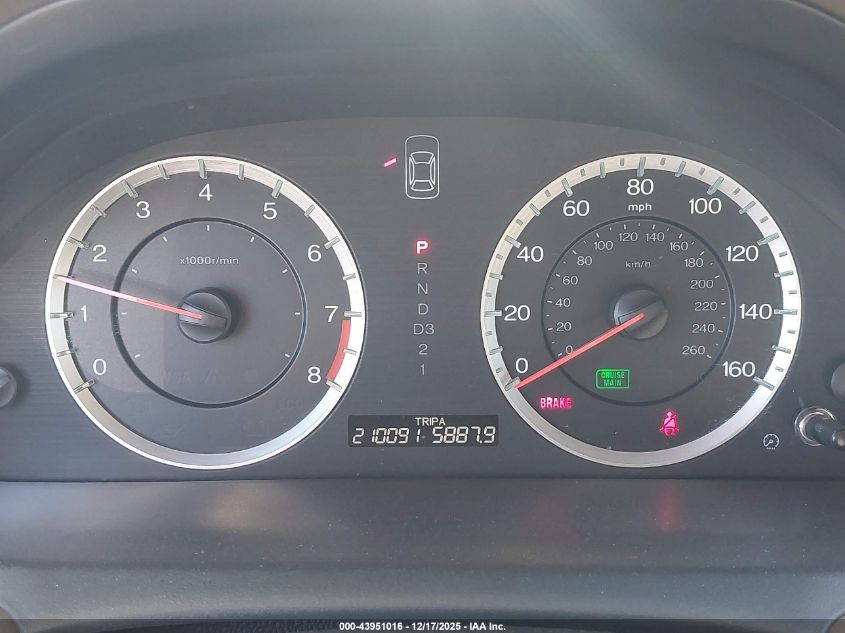 2010 Honda Accord 2.4 Ex VIN: 1HGCP2F74AA007894 Lot: 43951016