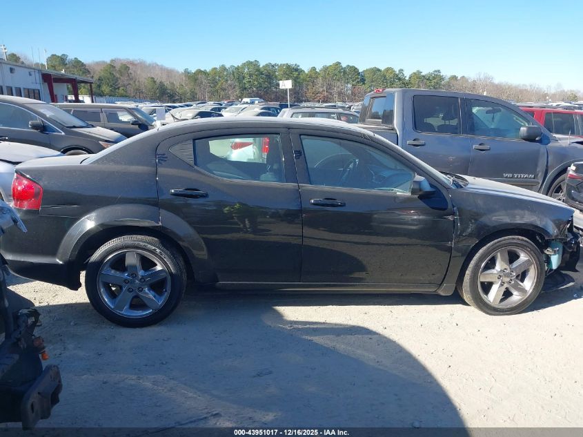 2014 Dodge Avenger Se VIN: 1C3CDZAG0EN165319 Lot: 43951017