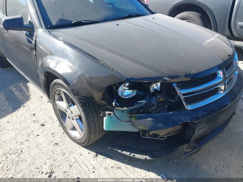 2014 Dodge Avenger Se VIN: 1C3CDZAG0EN165319 Lot: 43951017