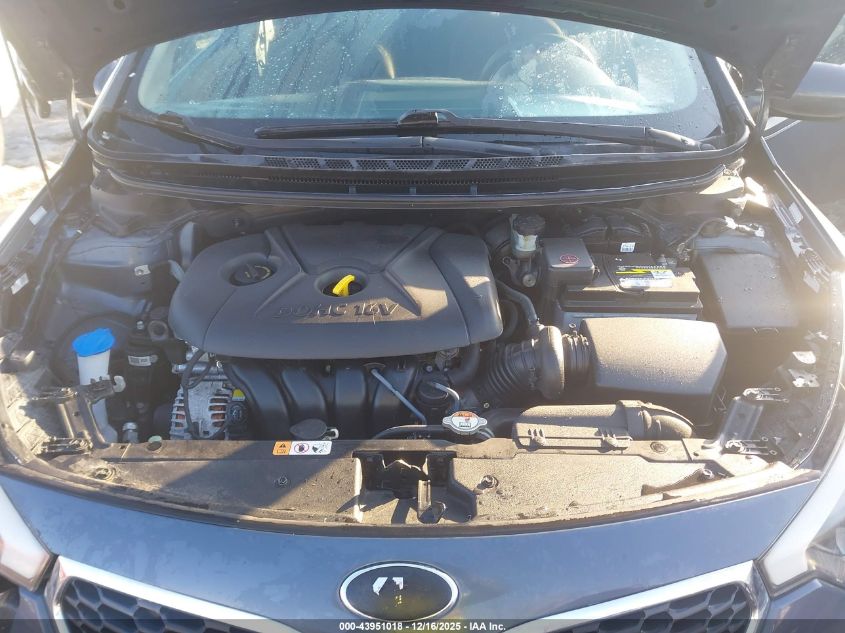 2016 Kia Forte Lx VIN: KNAFK4A66G5571131 Lot: 43951018